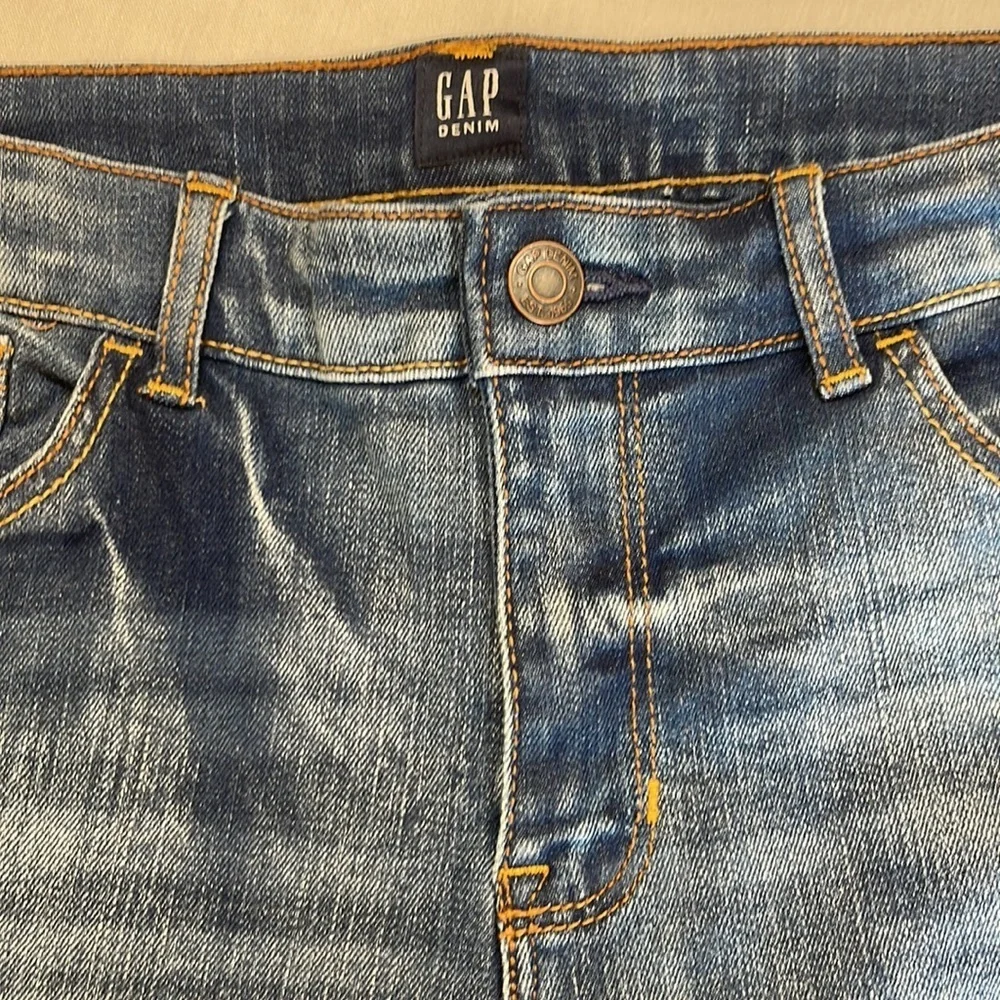 GAP KIDS Blue Stretch MIDI Short Adjustable waist Size 18